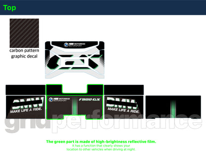 F800GS Graphic Full Decal Vinyl Kit (2-3)