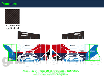 F800GS Graphic Full Decal Vinyl Kit (3-4)