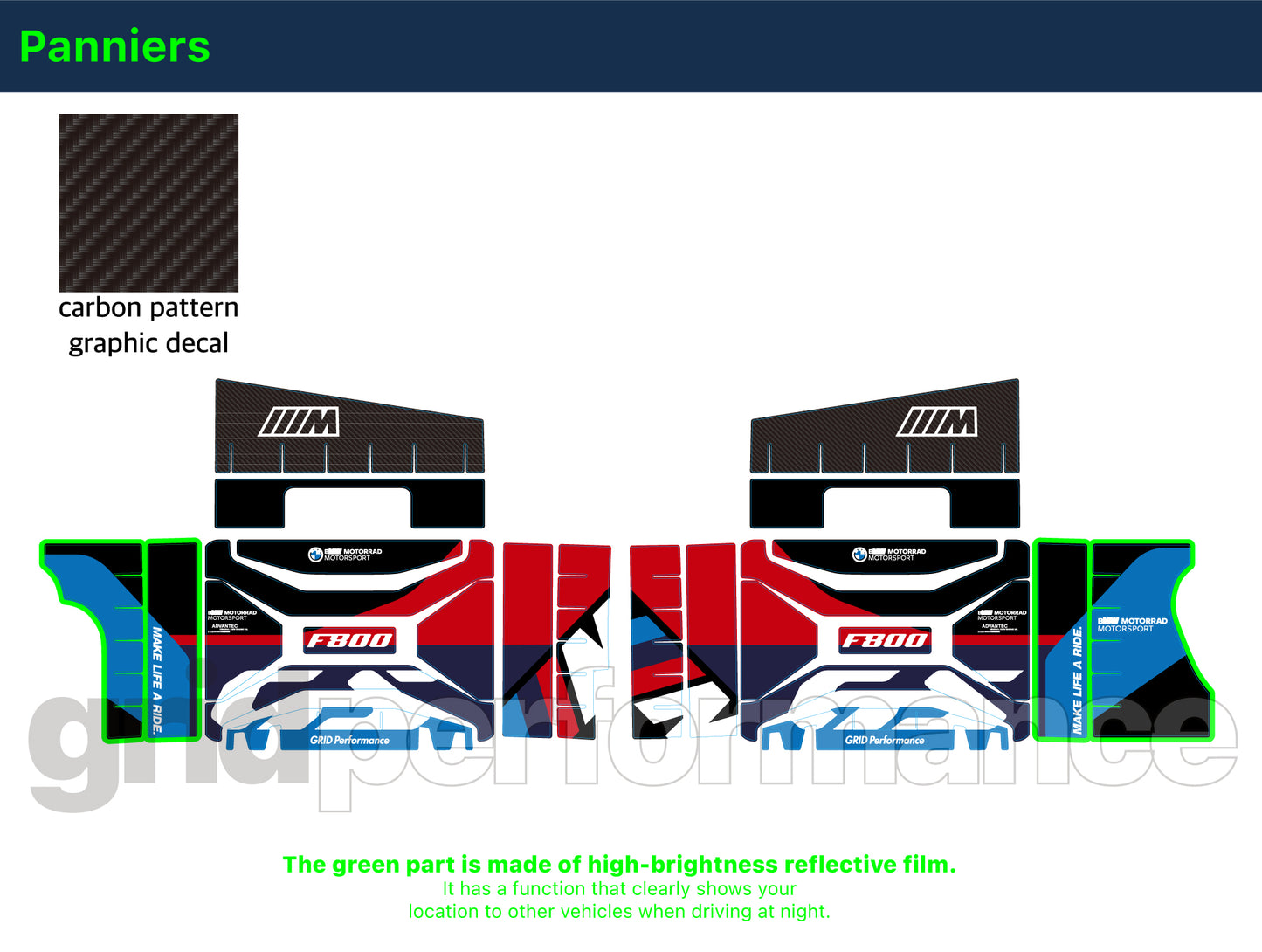 F800GS Graphic Full Decal Vinyl Kit (3-2)