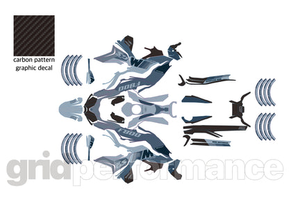 F800GS Graphic Full Decal Vinyl Kit (3-5)
