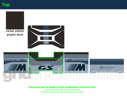 F800GS Graphic Full Decal Vinyl Kit (3-5)