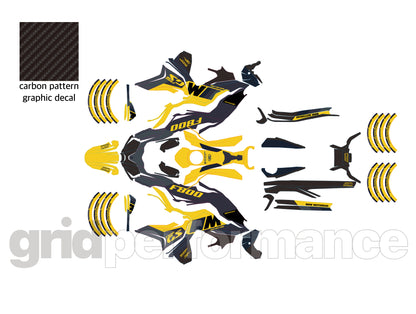 F800GS Graphic Full Decal Vinyl Kit (3-6)