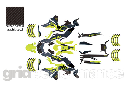 F800GS Graphic Full Decal Vinyl Kit (3-7)