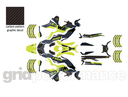F800GS Graphic Full Decal Vinyl Kit (3-7)