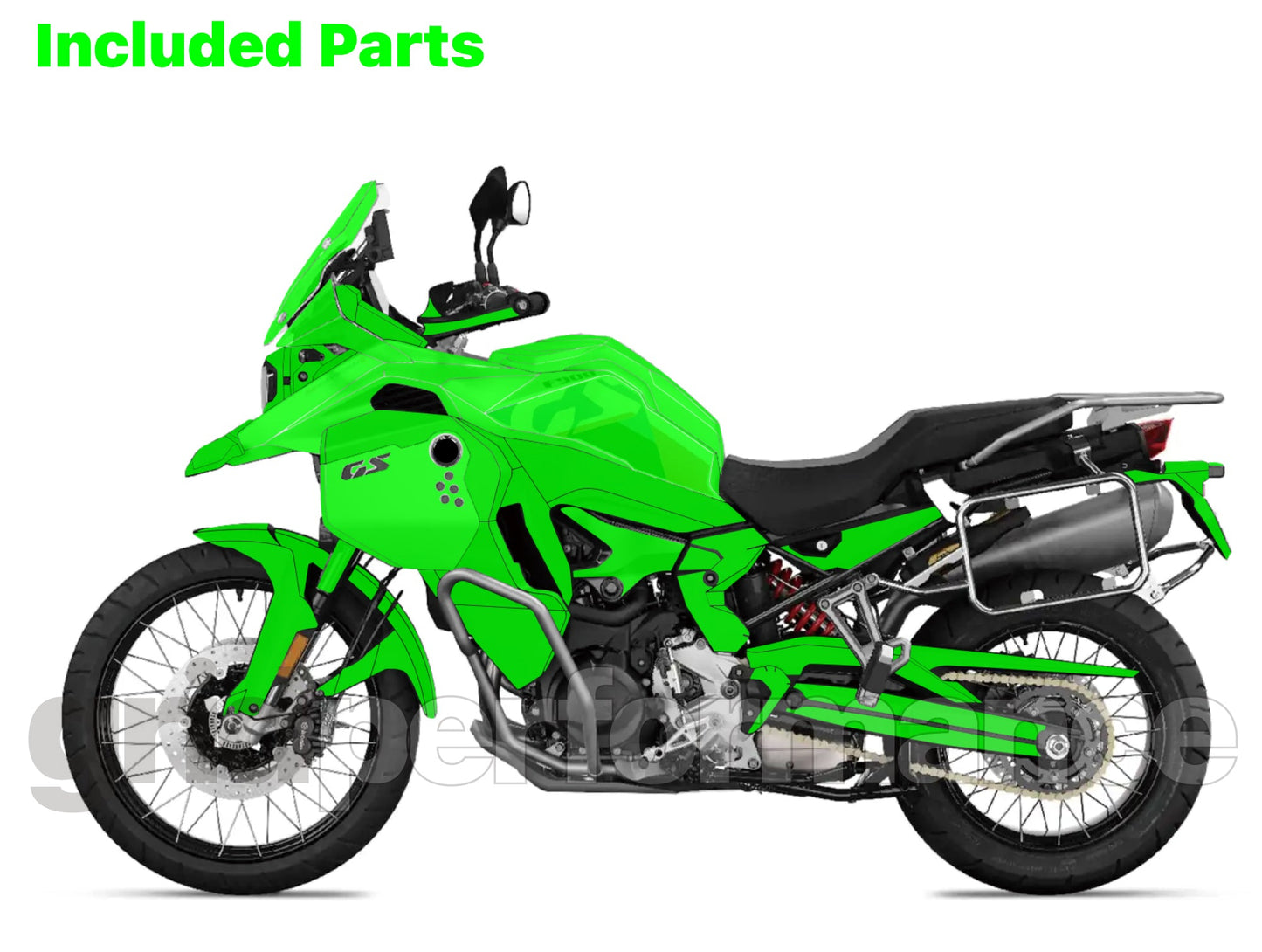 F900GS ADV Adventure Graphic Full Decal Sticker Kit (2-2.M)