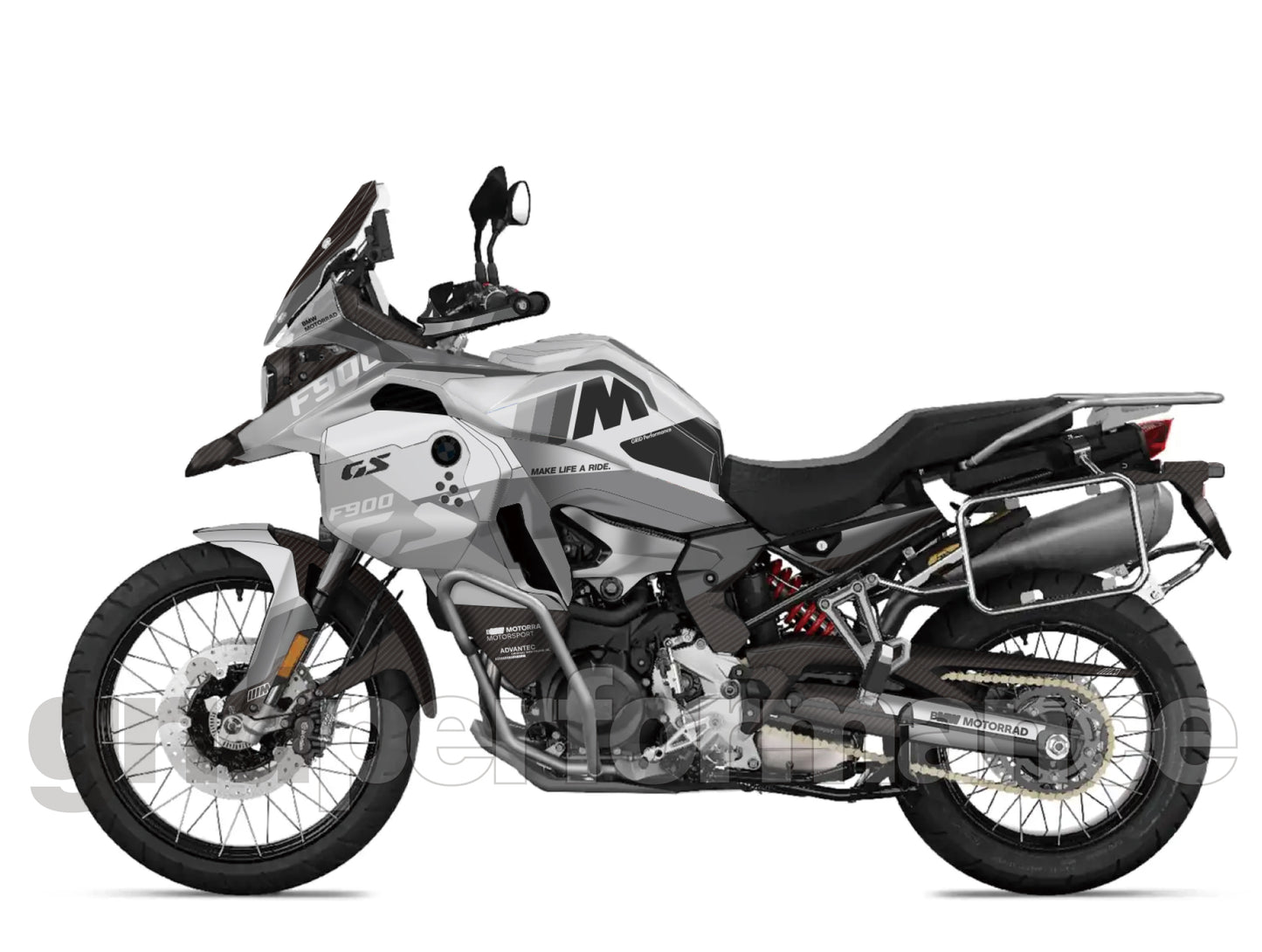 F900GS ADV Adventure Graphic Full Decal Sticker Kit (1-3.M)