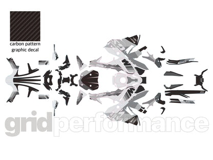 F900GS ADV Adventure Graphic Full Decal Sticker Kit (1-3.M)