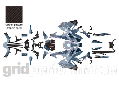 F900GS ADV Adventure Graphic Full Decal Sticker Kit (1-5.M)
