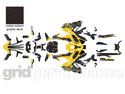 F900GS ADV Adventure Graphic Full Decal Sticker Kit (1-6.M)