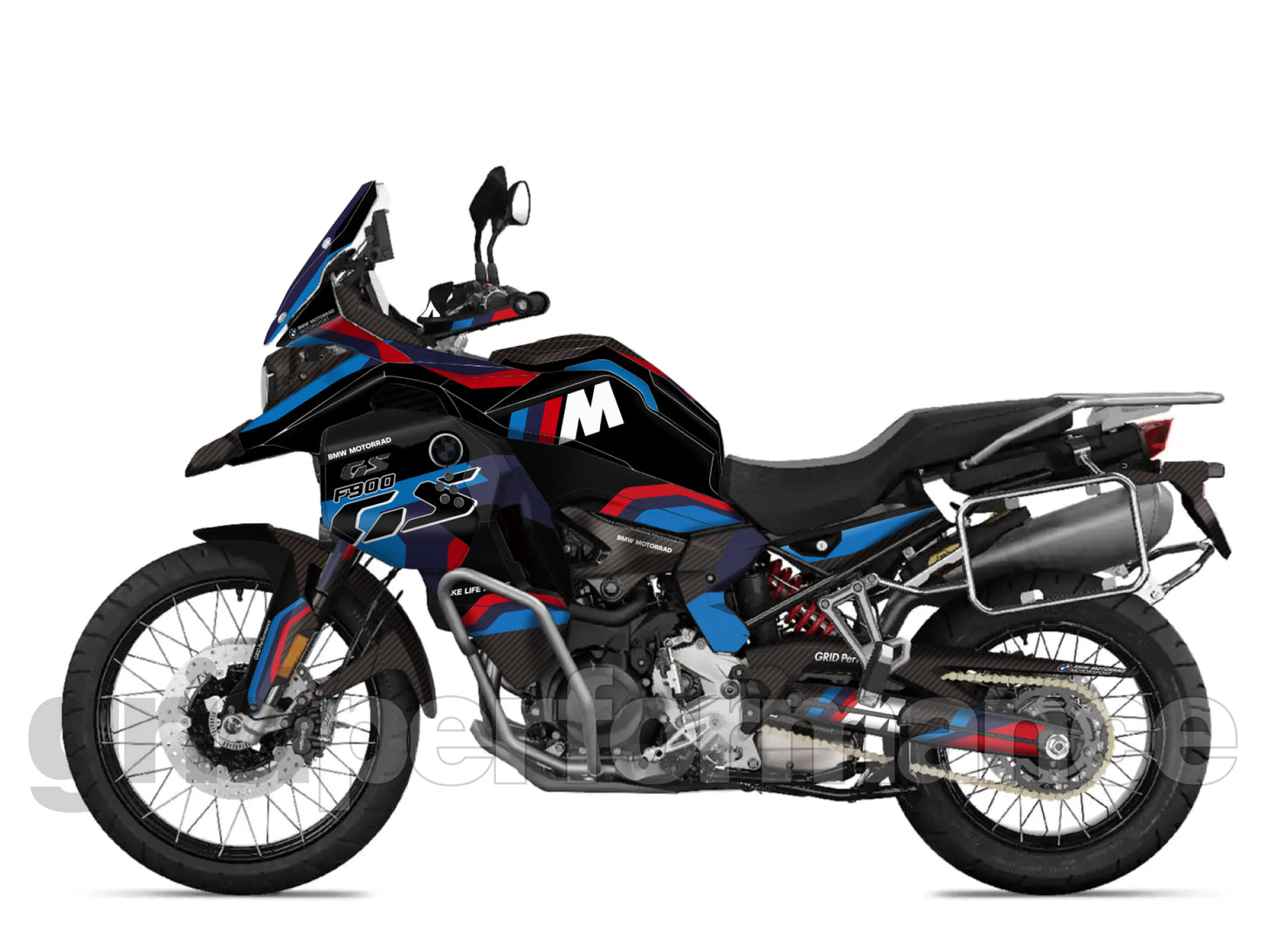 F900GS ADV Adventure Graphic Full Decal Sticker Kit (2-1.M)