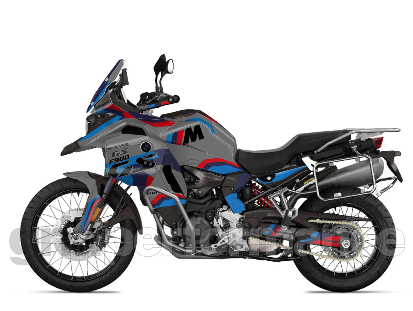F900GS ADV Adventure Graphic Full Decal Sticker Kit (2-3.M)