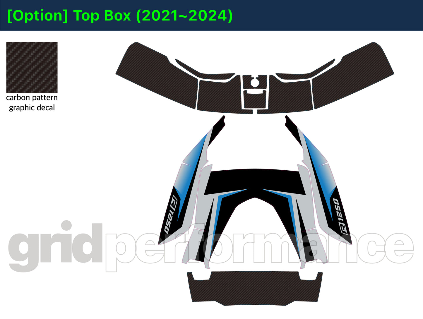 R1250RT Graphic Full Decal Kit (1-1)