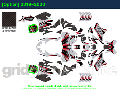 R1250RT Graphic Full Decal Kit (1-3)