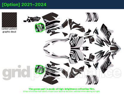 R1250RT Graphic Full Decal Kit (2-3)