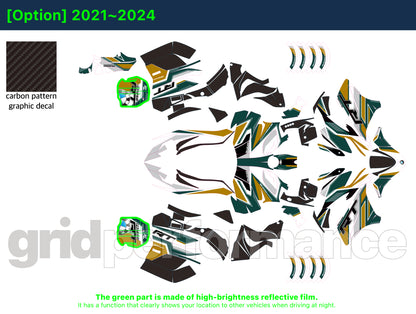 R1250RT Graphic Full Decal Kit (3-2)