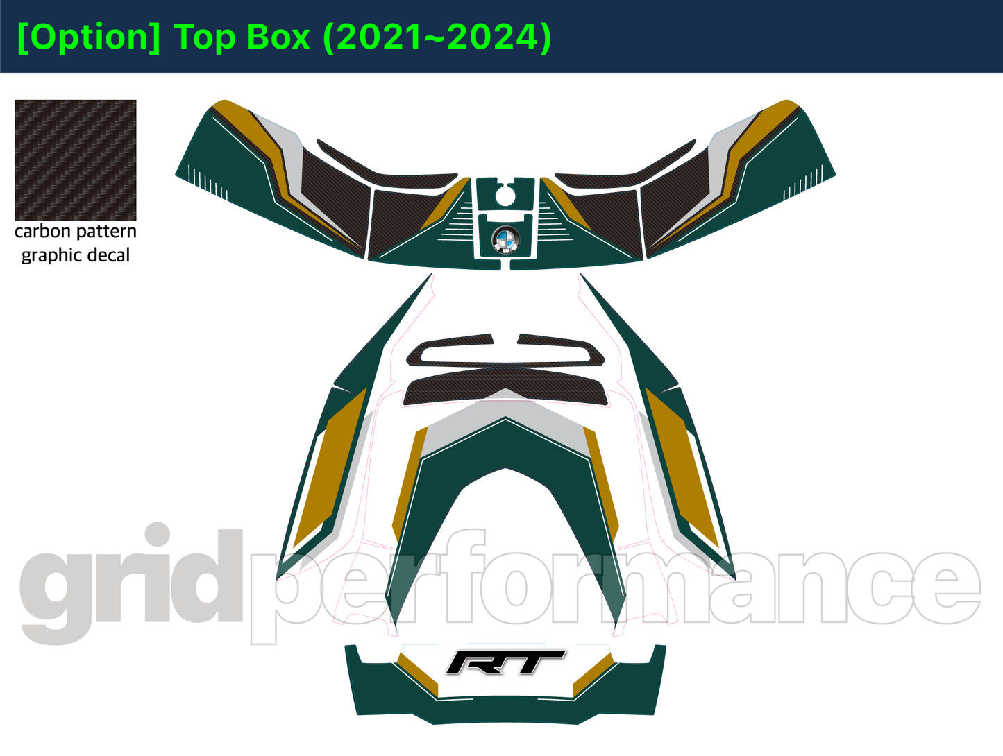 R1250RT Graphic Full Decal Kit (3-2)