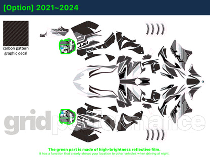 R1250RT Graphic Full Decal Kit (3-3)