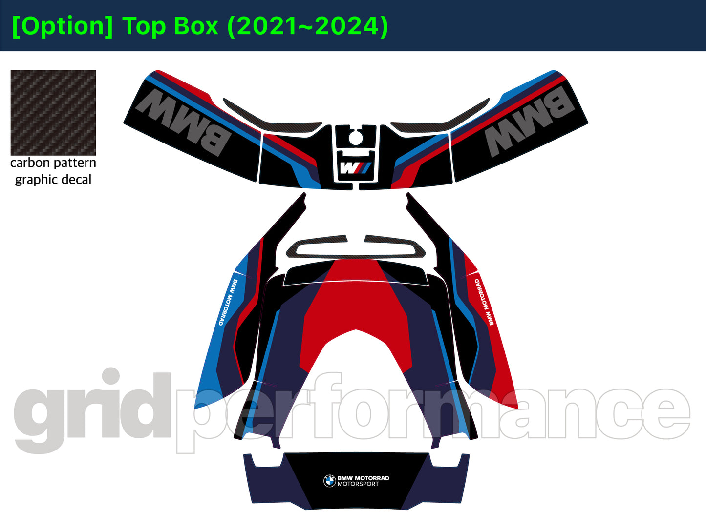 R1250RT Graphic Full Decal Kit (4-1.M)