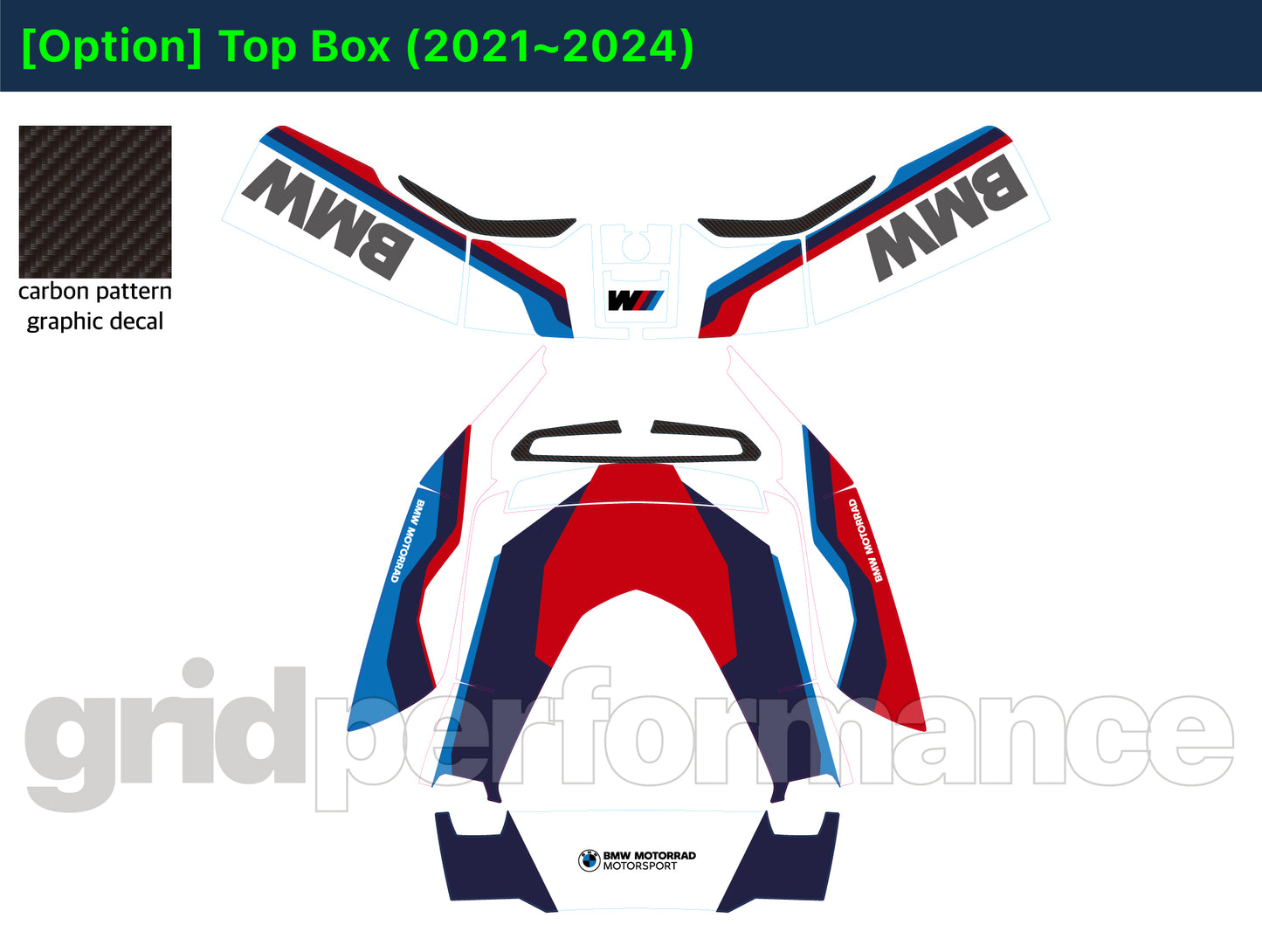 R1250RT Graphic Full Decal Kit (4-2.M)