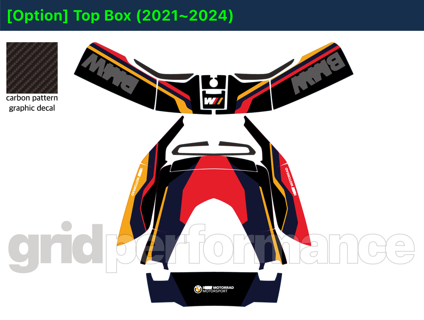 R1250RT Graphic Full Decal Kit (4-4.M)