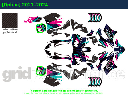 R1250RT Graphic Full Decal Kit (4-5.M)