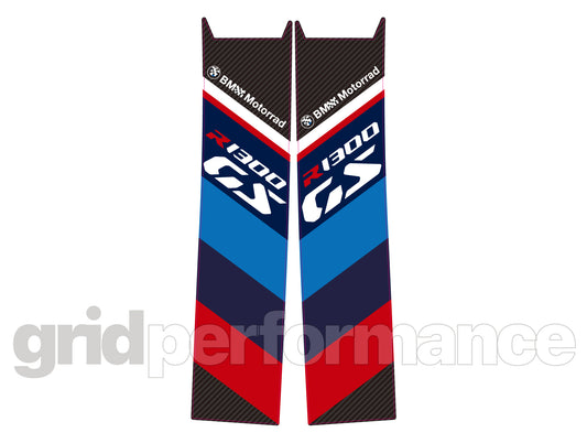 BMW R1300GS Vario Side Pannier Rear Reflective Decal (1-3.M)