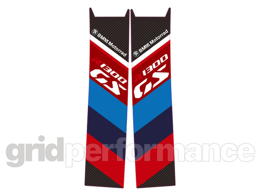 BMW R1300GS Vario Side Pannier Rear Reflective Decal (1-4.M)
