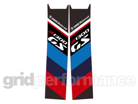BMW R1300GS Vario Side Pannier Rear Reflective Decal (1-1.M)