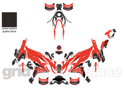 Motorcycle Fairing Decal Vinyl Sticker Kit – For BMW R1300 RS Type (1-8)