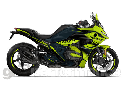 Motorcycle Fairing Decal Vinyl Sticker Kit – For BMW R1300 RS Type (2-2)