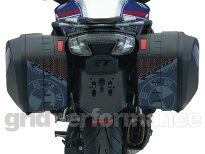 BMW R1300RT Pannier & Top Box Rear Reflective Decal Sticker (1-6.Blue)