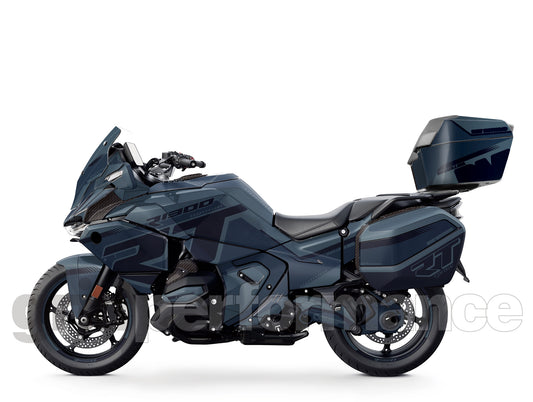 Motorcycle Fairing Decal Kit – For BMW R1300RT Touring Type (1-6.Blue)