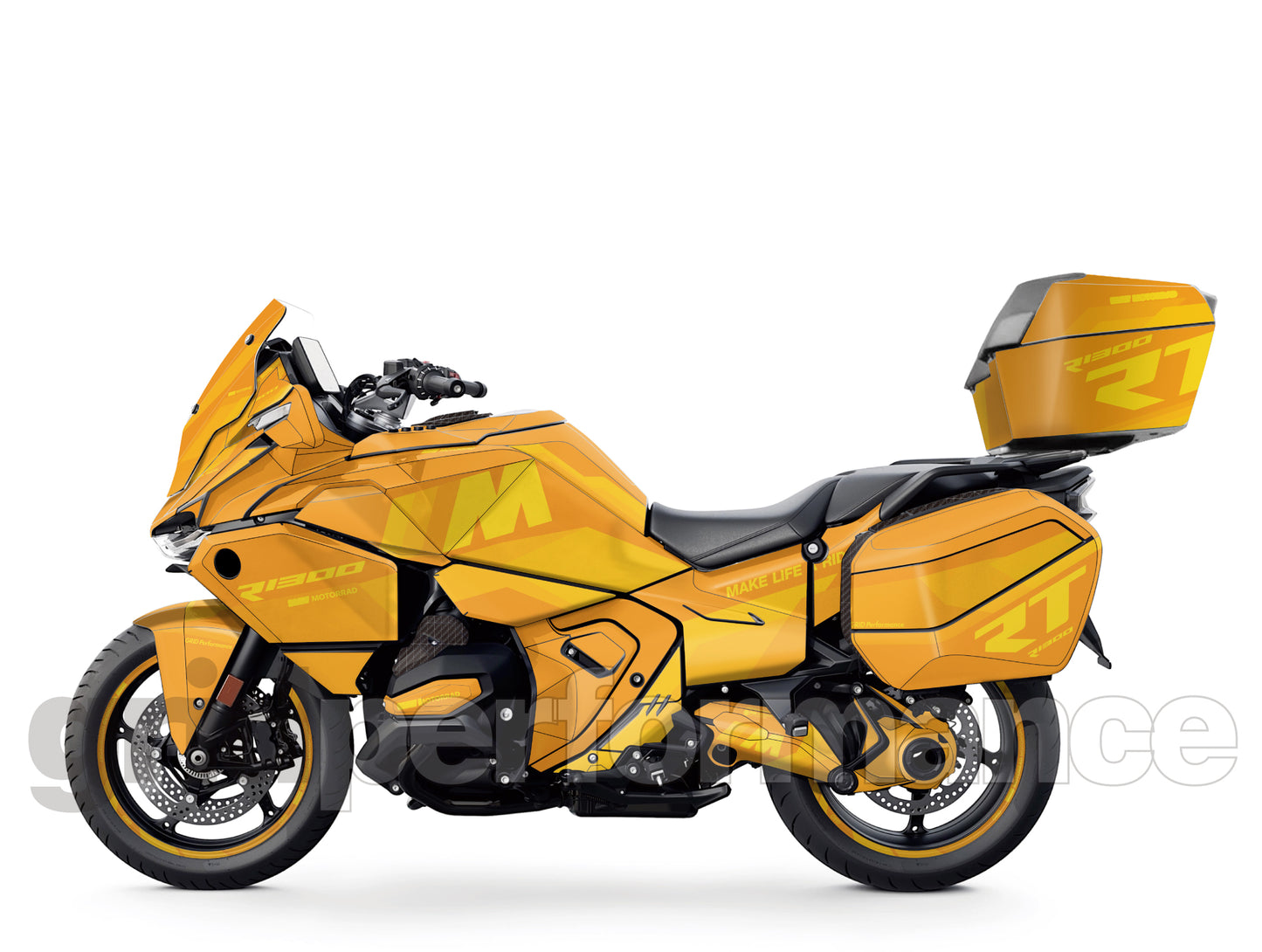 Motorcycle Fairing Decal Vinyl Sticker Kit – For BMW R1300RT Touring Type (2-10.M)