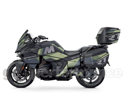 Motorcycle Fairing Decal Vinyl Sticker Kit – For BMW R1300RT Touring Type (2-3.M)