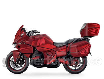 Motorcycle Fairing Decal Vinyl Sticker Kit – For BMW R1300RT Touring Type (2-7.M)