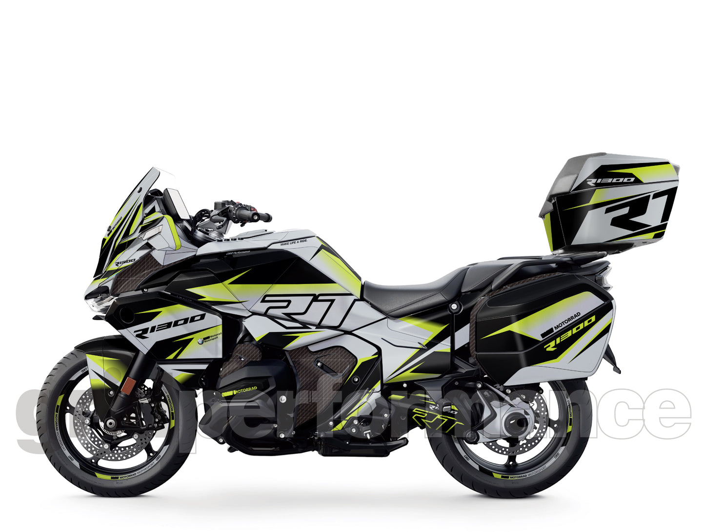 Motorcycle Fairing Decal Vinyl Sticker Kit – For BMW R1300RT Touring Type (3-3)