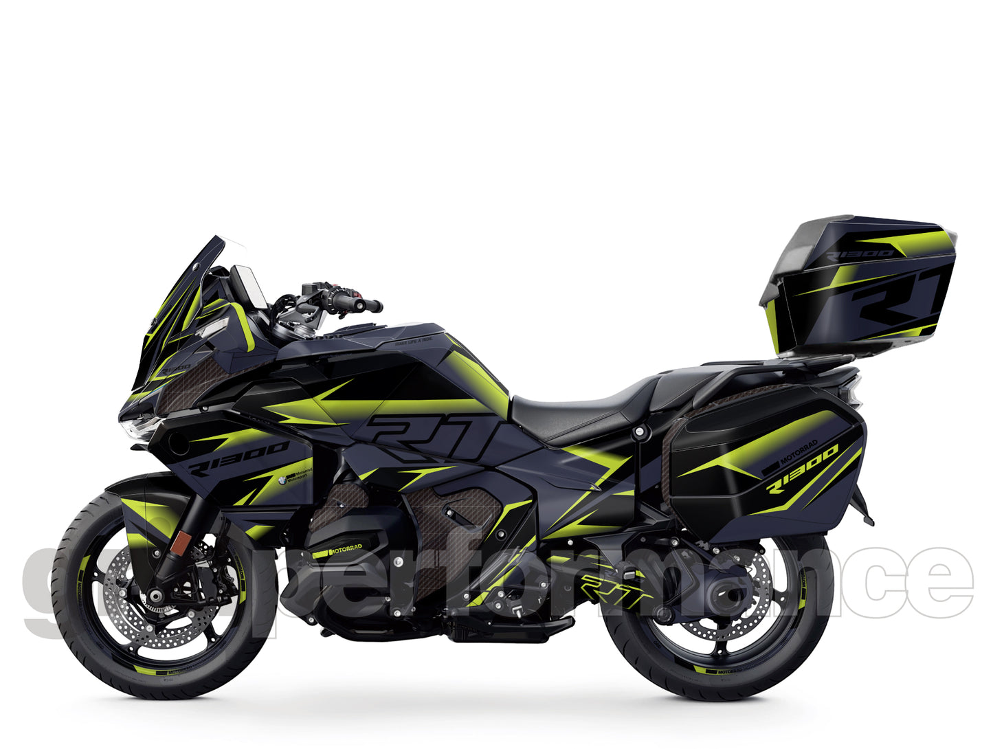 Motorcycle Fairing Decal Vinyl Sticker Kit – For BMW R1300RT Touring Type (3-4)