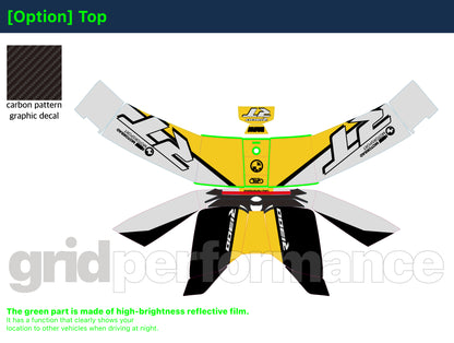 R1300RT Graphic Full Decal Sticker Kit (5-1)