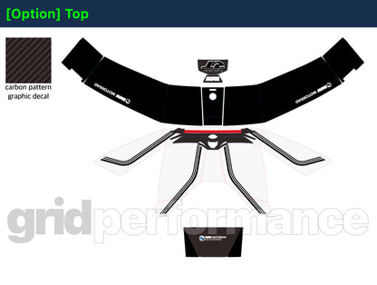BMW R1300RT Graphic Full Decal Vinyl Sticker Kit (6-1.Option719)