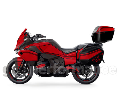 BMW R1300RT Graphic Full Decal Vinyl Sticker Kit (6-6.Option719)
