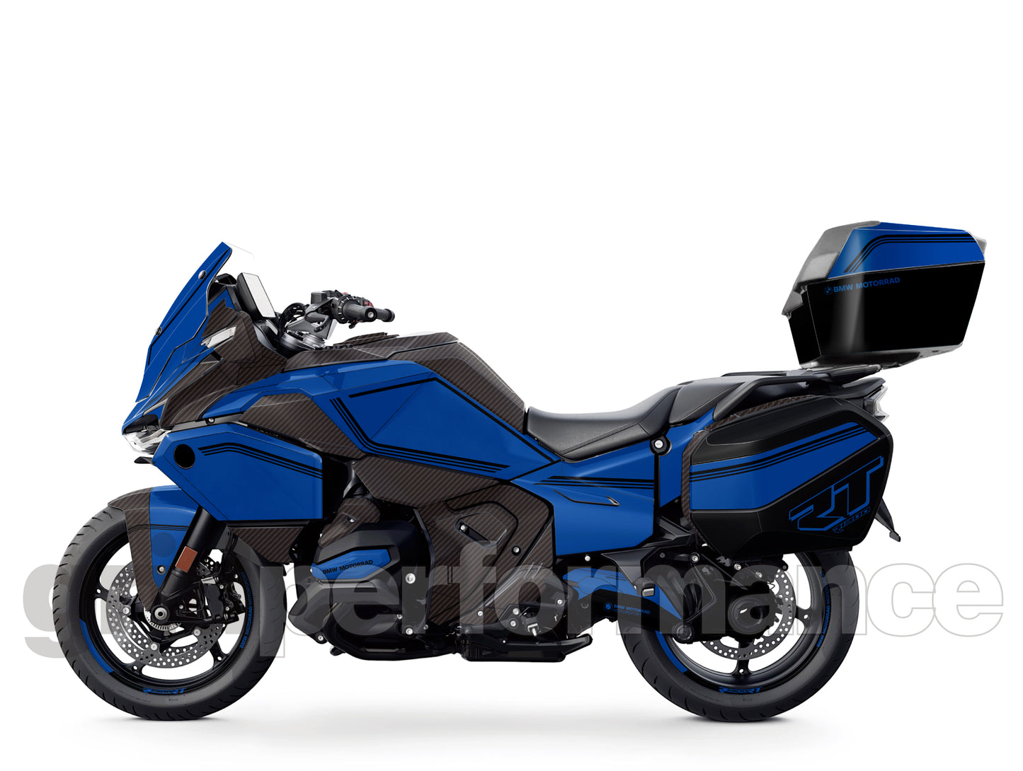 BMW R1300RT Graphic Full Decal Vinyl Sticker Kit (6-7.Option719)