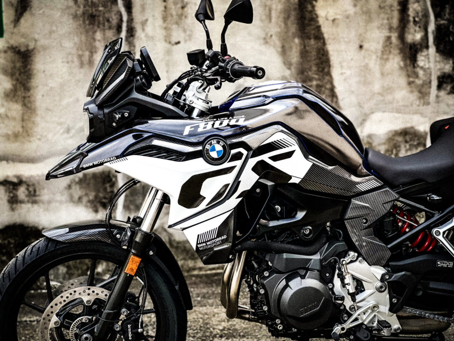 Full Graphic Vinyl Decal Kit F800GS (1-1)