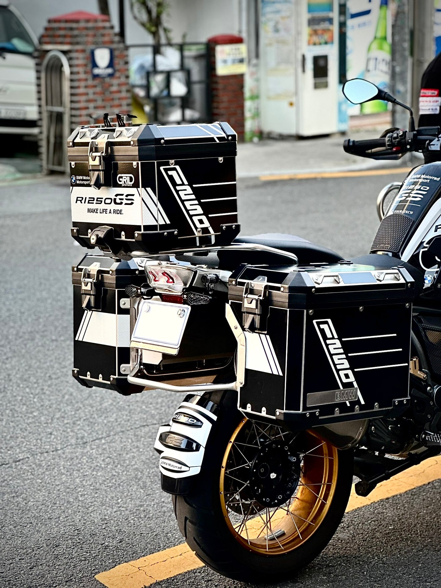 R1250GS R1200GS ADV Adventure Graphic Full Decal Vinyl Kit (6-5)