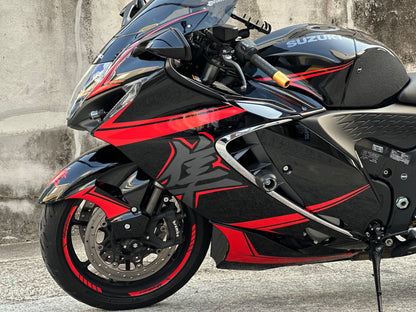 HAYABUSA Graphic Panel Decal Kit (1-2)