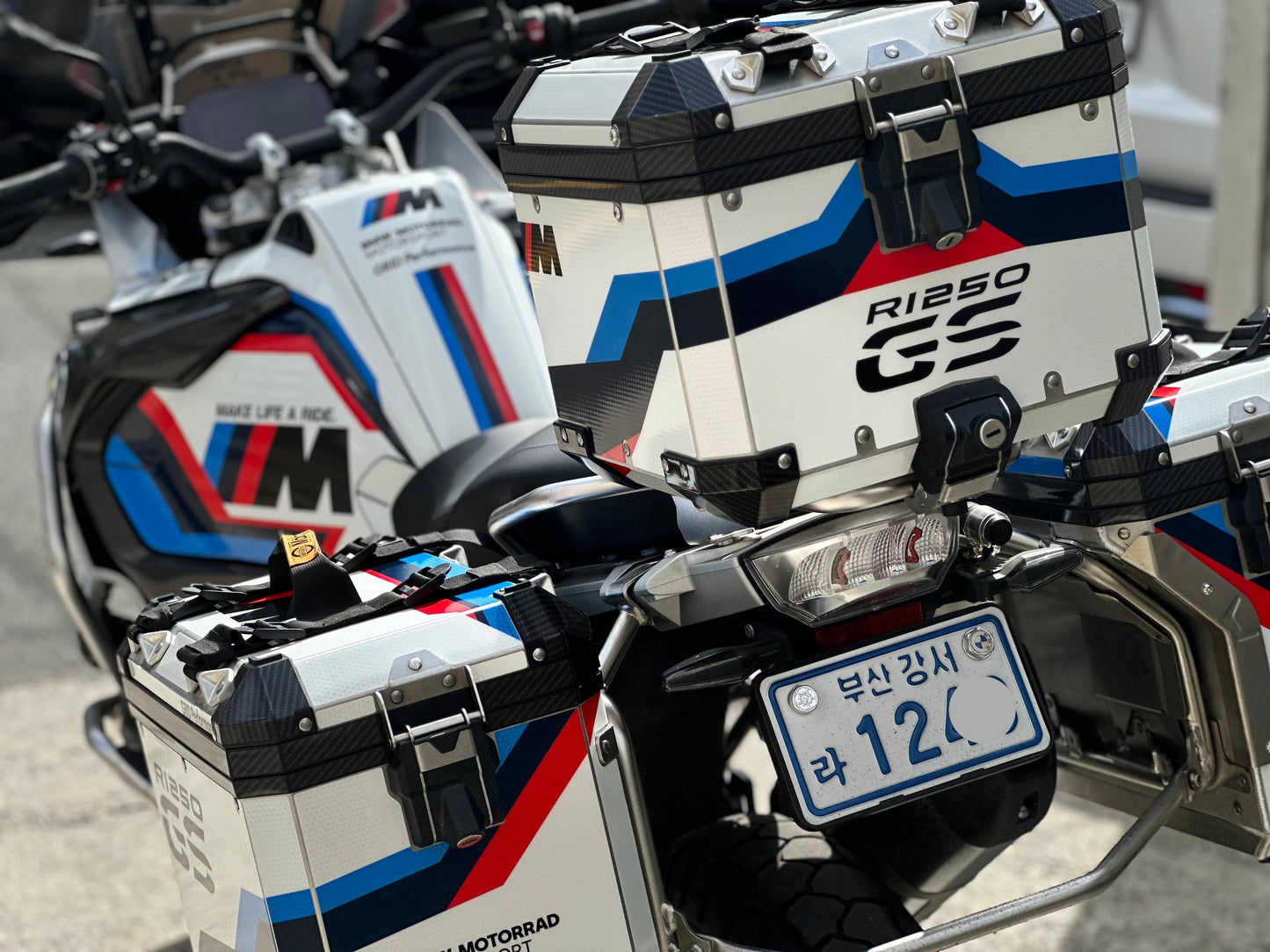 R1250GS R1200GS ADV Adventure Graphic Full Decal Vinyl Kit (3-1.M)