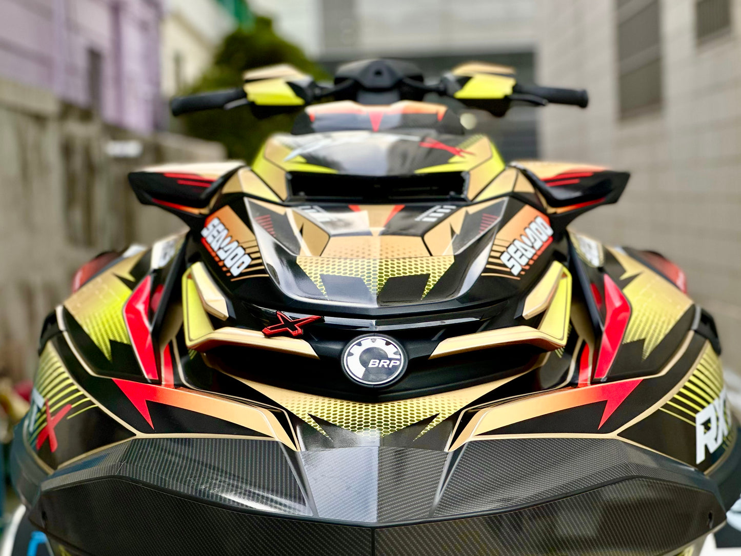 2024~ SEADOO RXP X 325 Graphic Decal Sticker Kit (1.Carbon)