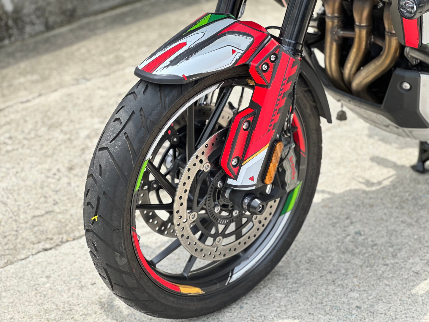 Triumph Tiger 1200 GT Explorer Custom Vinyl Graphic Decal Kit (1-1.Astray)