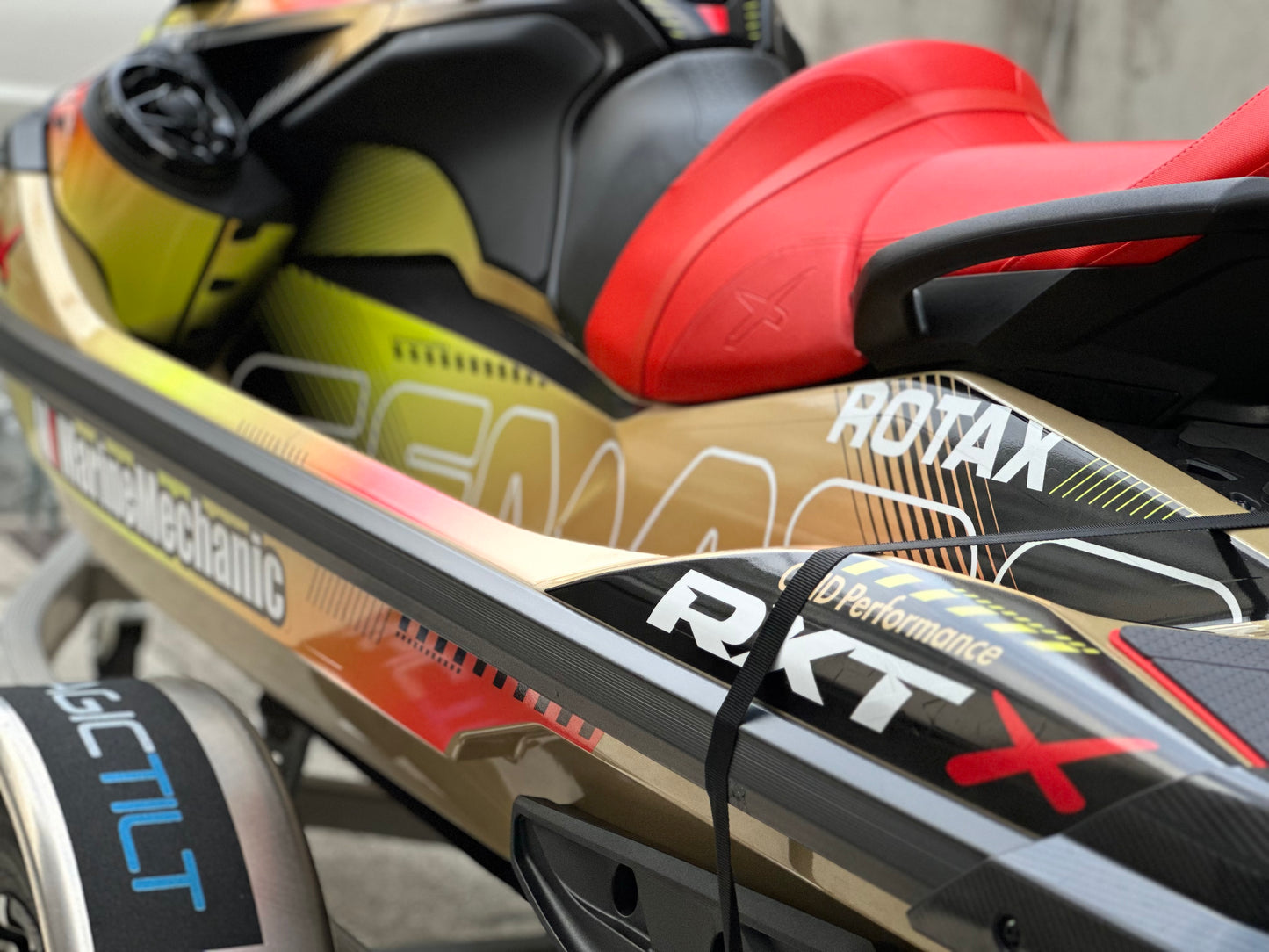 2024~ SEADOO RXP X 325 Graphic Decal Sticker Kit (1.Carbon)