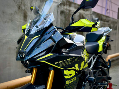 SUZUKI GSX-S1000 GX Graphic Decal Sticker Kit (0-0.Carbon)