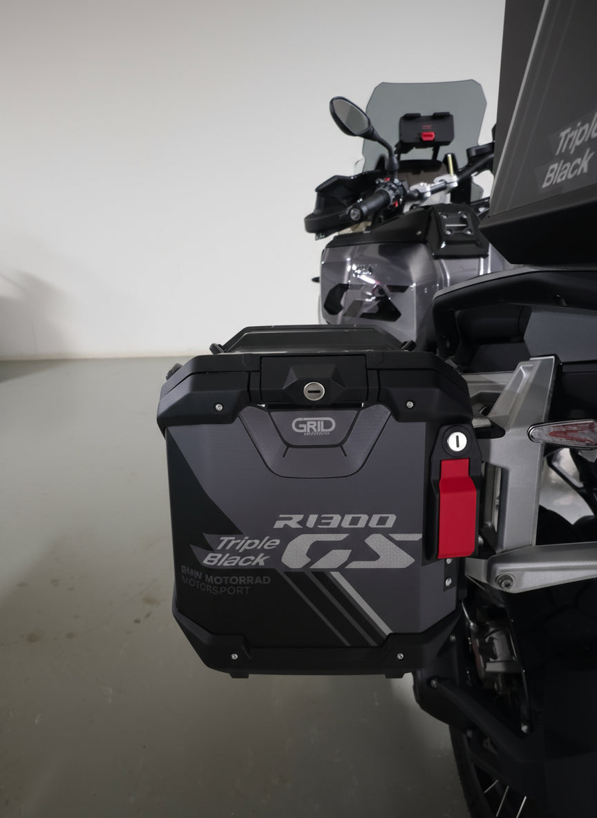 BMW R1300GS Adventure Pannier & Top Box Rear Reflective Decal Sticker (2-2.Digital Camo)